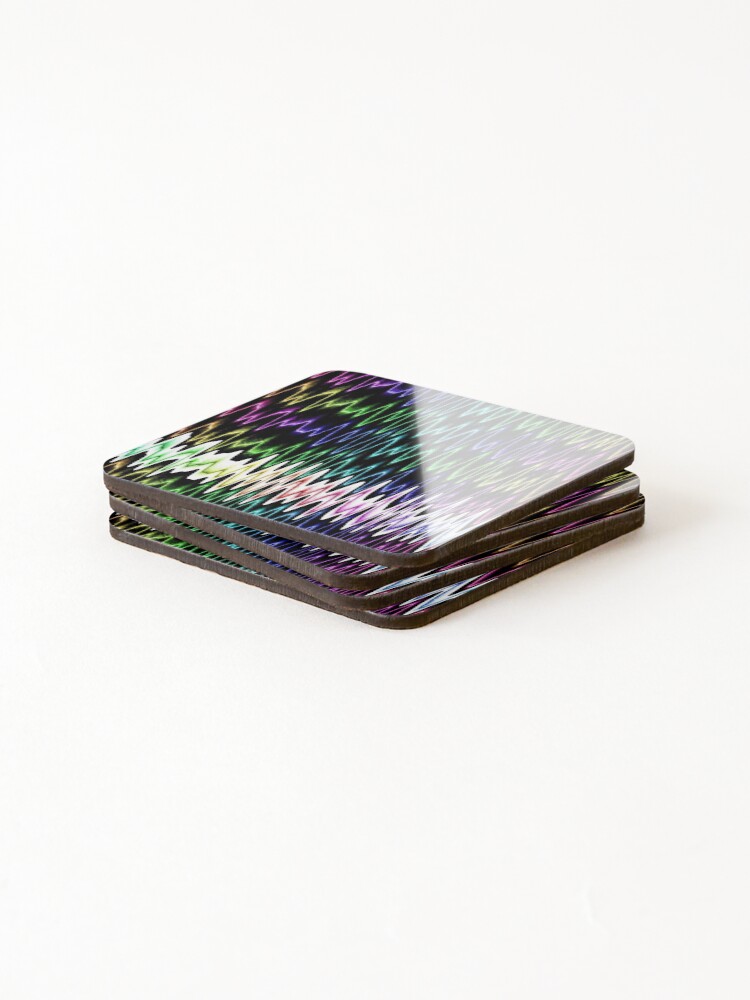 Thumbnail 4 of 5, Coasters (Set of 4), Rainbow Array 5 designed and sold by rainbowarray.