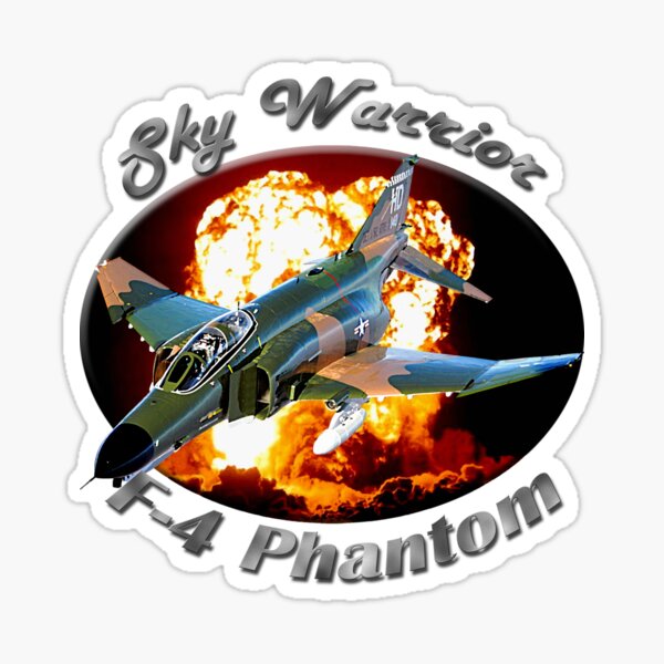 F-4 Phantom Sky Warrior Sticker