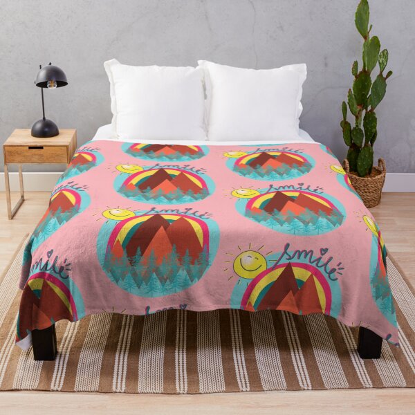 Item preview, Sunshine and mountains in pink designed and sold by TURQUOISESWAG.