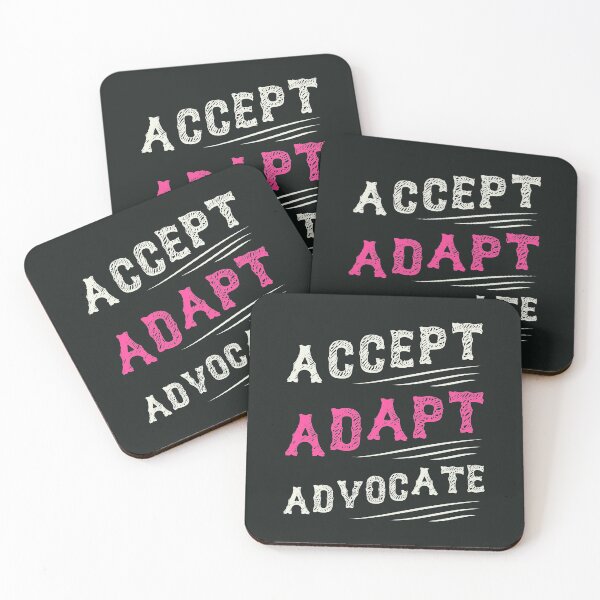 Item preview, Accept Adapt Advocate designed and sold by NajoFashions.