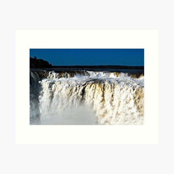 Item preview, Iguazu Iguassu Waterfall Landscape Panorama Scenery, Brazil Argentina 16 designed and sold by worldways.