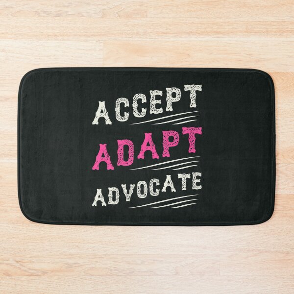 Item preview, Accept Adapt Advocate designed and sold by NajoFashions.