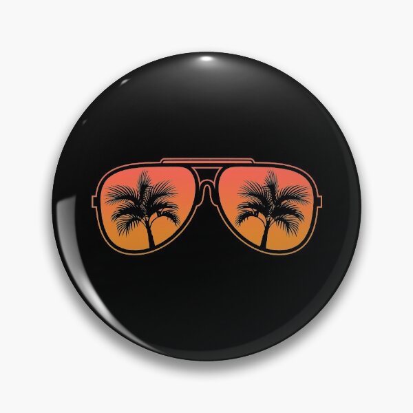 Item preview, Summer Beach Palm Tree Sunglasses designed and sold by liftdesign.