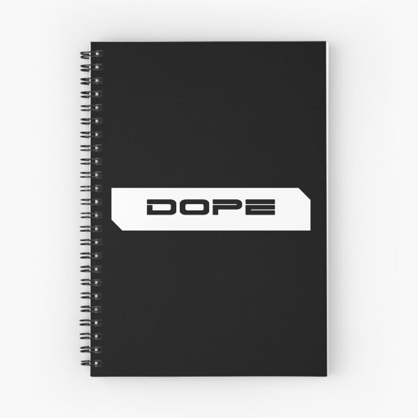 Item preview, Dope simple cyberpunk urban slang letters black designed and sold by Swiiing.
