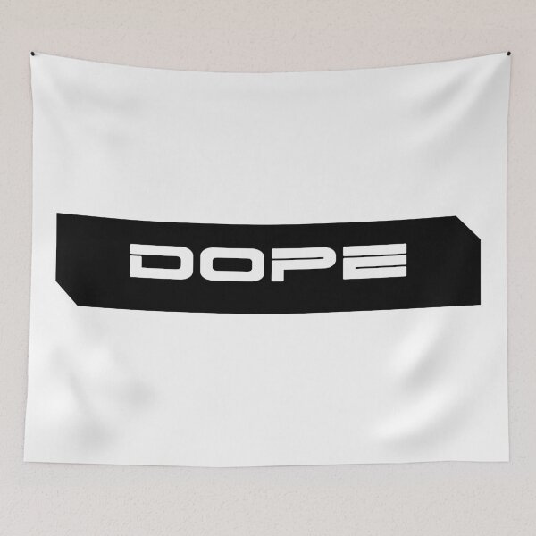 Item preview, Dope simple cyberpunk urban slang letters white designed and sold by Swiiing.