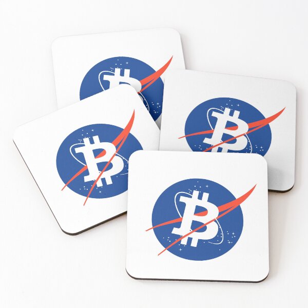 Item preview, Bitcoin NASA logo | To the Moon designed and sold by notORIGINALbrnd.