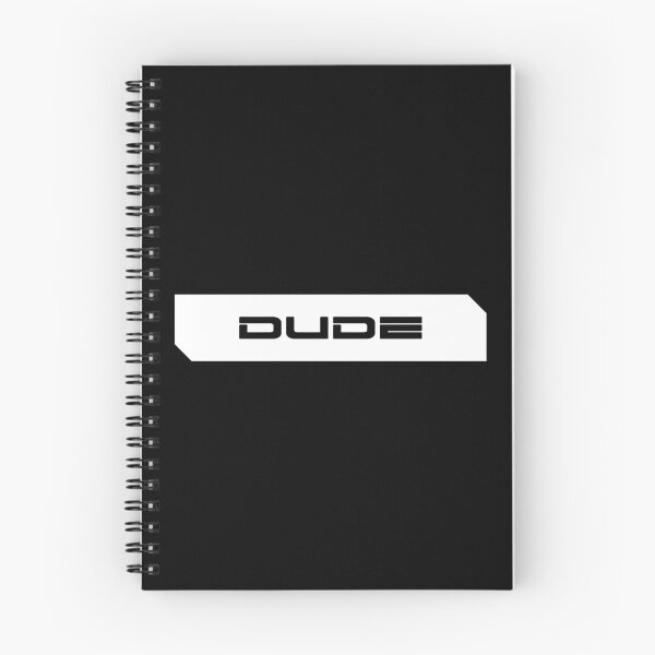 Item preview, Dude simple cyberpunk urban slang letters black designed and sold by Swiiing.