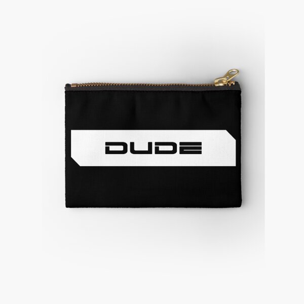 Item preview, Dude simple cyberpunk urban slang letters black designed and sold by Swiiing.