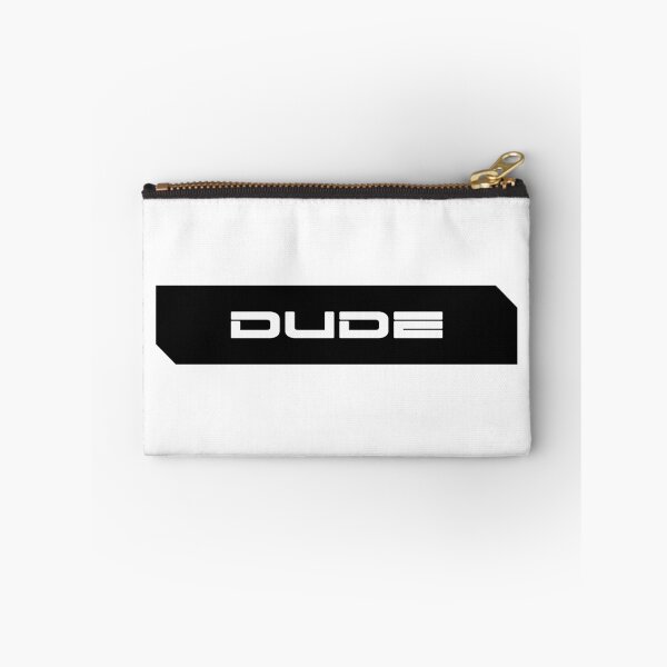 Item preview, Dude simple cyberpunk urban slang letters white designed and sold by Swiiing.
