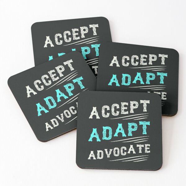 Item preview, Accept Adapt Advocate designed and sold by NajoFashions.