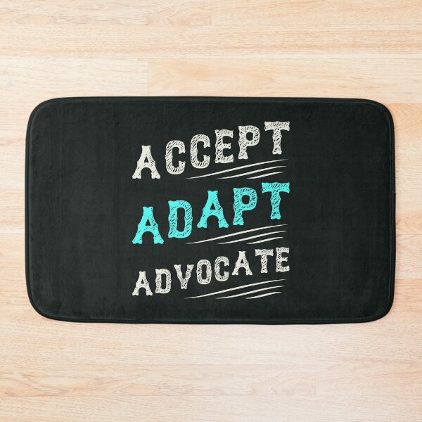 Item preview, Accept Adapt Advocate designed and sold by NajoFashions.
