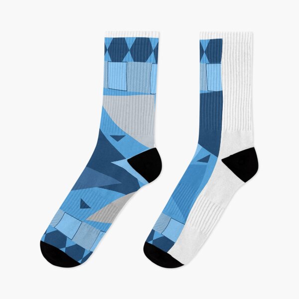 Item preview, BLUE GEOMETRIC PATTERN || triangular design designed and sold by g v.