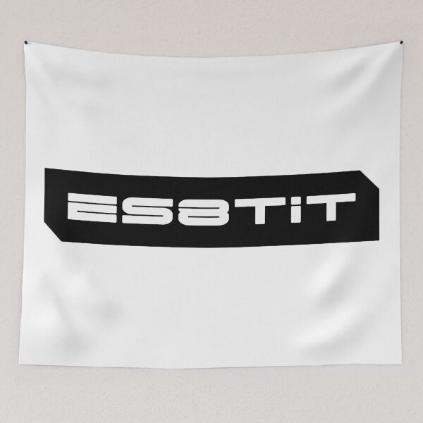 Item preview, Esketit simple cyberpunk urban slang letters white designed and sold by Swiiing.