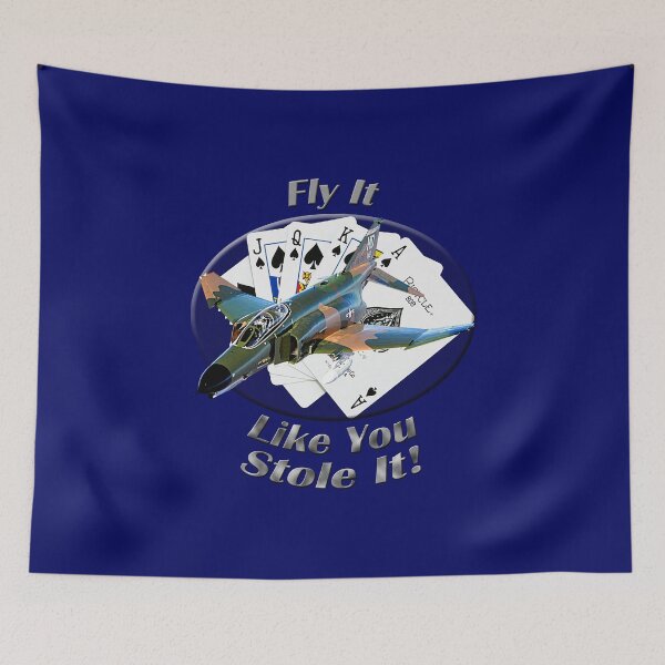 Item preview, F-4 Phantom Fly It Like You Stole It designed and sold by hotcarshirts.