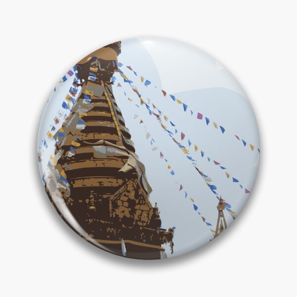Artikelvorschau, Swayambhunath-Stupa, Kathmandu, Nepal entworfen und verkauft von TheJoeyStudio.