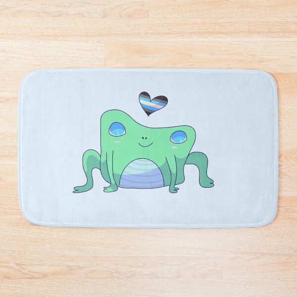 Item preview, Demiboy Pride Frog designed and sold by ForTheFrogWar.