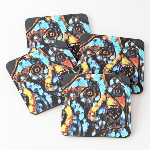 Item preview, Beagle Abstract designed and sold by EloiseArt.