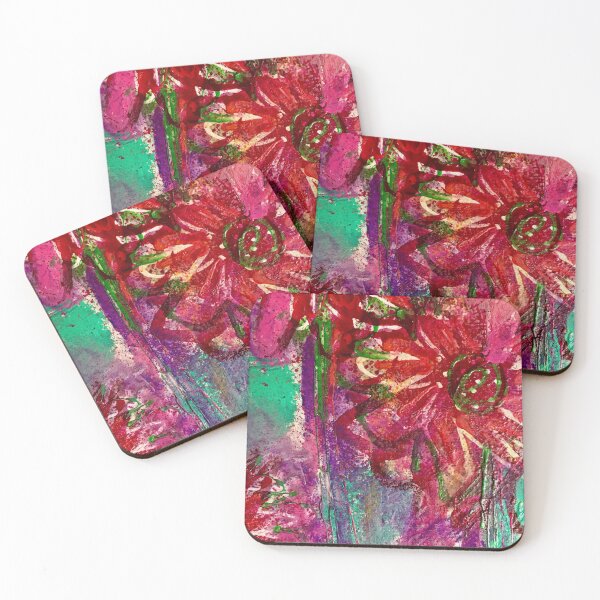 Item preview, Red Flowers Close Up designed and sold by Leslie Pino Durant.