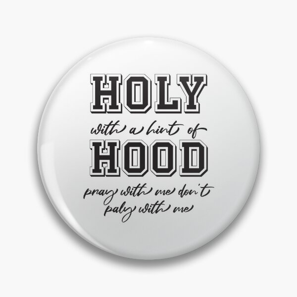 Item preview, Holy with a hint of hood pray with me don't paly with me t-shirt  designed and sold by Perfectstyles.