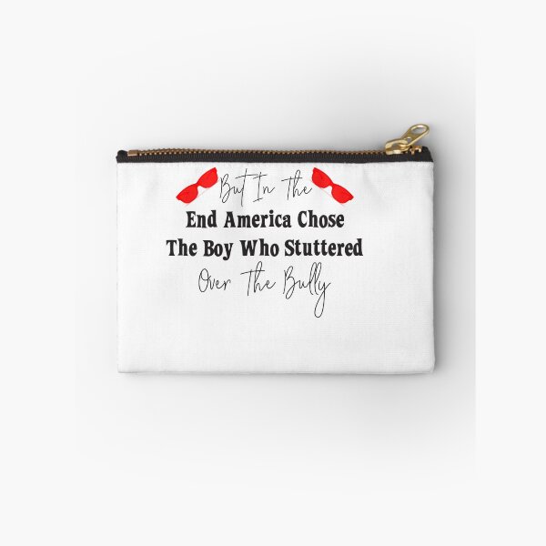 Item preview, But In The End America Chose The Boy Who Stuttered Over The Bully t-shirt  designed and sold by Perfectstyles.