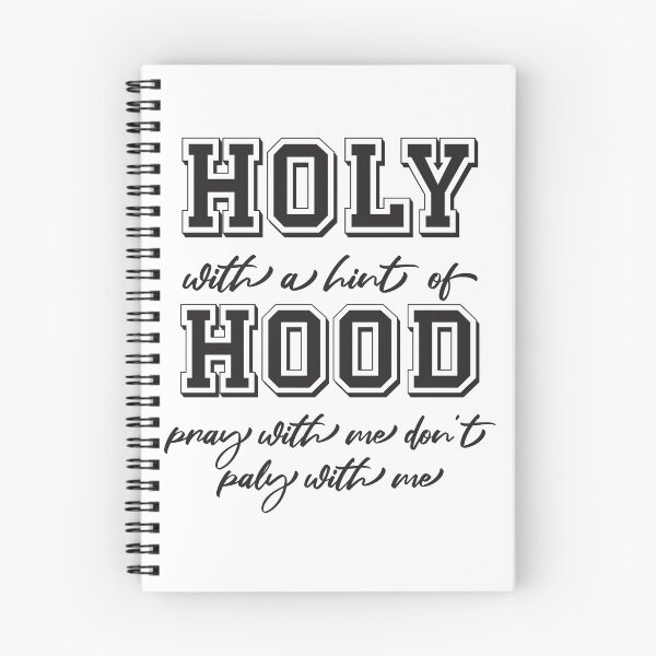 Item preview, Holy with a hint of hood pray with me don't paly with me t-shirt  designed and sold by Perfectstyles.