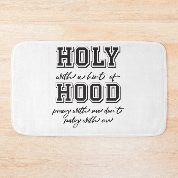 Item preview, Holy with a hint of hood pray with me don't paly with me t-shirt  designed and sold by Perfectstyles.