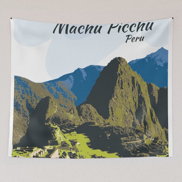 Item preview, Machu Pichu Peru Art designed and sold by TheJoeyStudio.