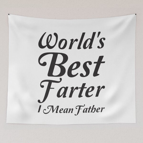 Artikelvorschau, CWorlds bestes Farter I Mean Father T-Shirt entworfen und verkauft von Perfectstyles.