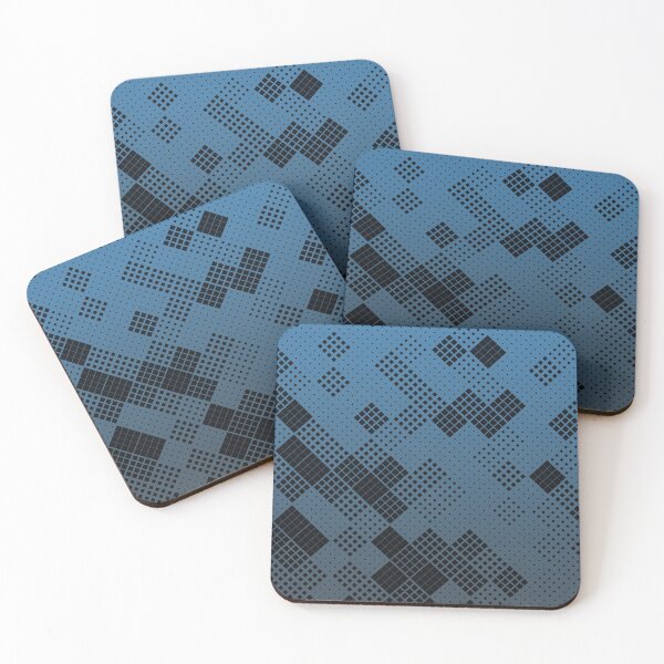 Item preview, Abstract Pattern Geometric Blue designed and sold by RazzArt.
