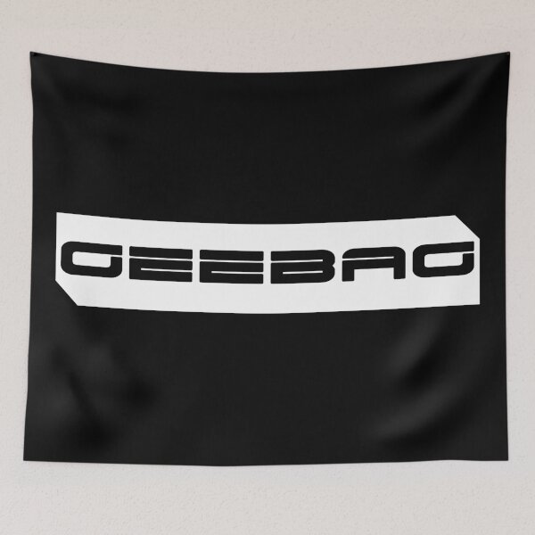 Item preview, Geebag simple cyberpunk urban slang letters black designed and sold by Swiiing.
