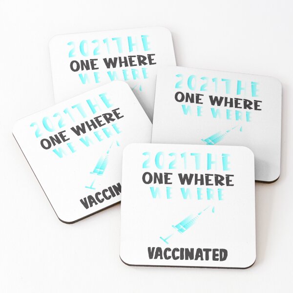 Item preview, 2021T he One Where We Were VACCINATED t-shirt  designed and sold by Perfectstyles.