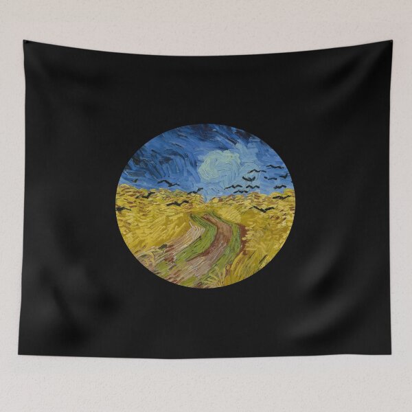 Item preview, Wheat field with crows  designed and sold by Kawaii-doll.
