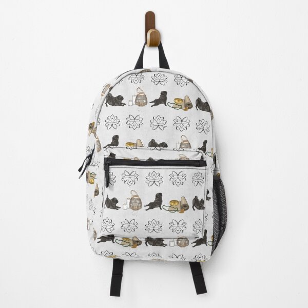 Item preview, Copy of Yoga Pug Funny Illustration Inhale Exhale designed and sold by CreativeBu.