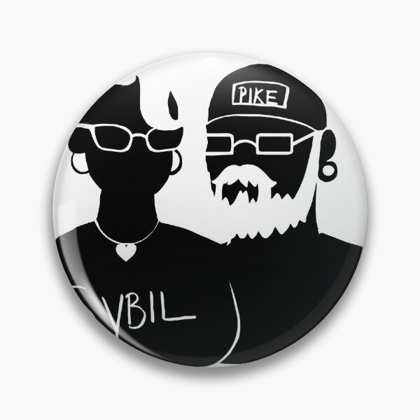 Artikelvorschau, Curly und die Dude-Silhouette entworfen und verkauft von artbyaj2016.