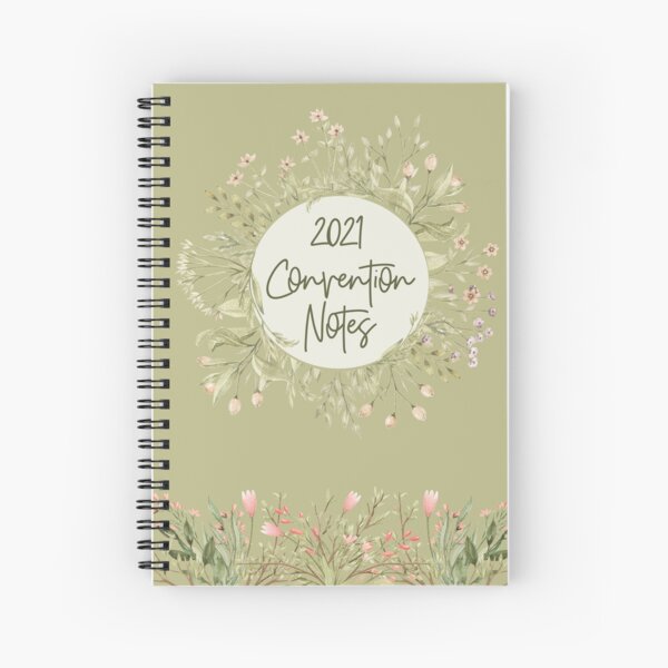 Item preview, JW Notebook, 2021 Convention Notes, JW Meeting, JW Assembly, 2021 Notebook designed and sold by Rachel Vass.