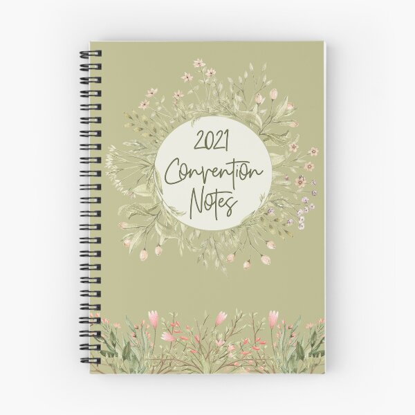 Item preview, JW Notebook, 2021 Convention Notes, JW Meeting, JW Assembly, 2021 Notebook designed and sold by Rachel Vass.