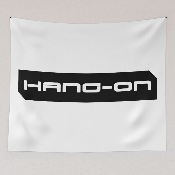 Item preview, hang on simple cyberpunk urban slang letters white designed and sold by Swiiing.