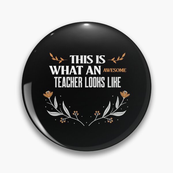 Item preview, This Is What An Awesome Teacher Looks Like designed and sold by Simona Balan.