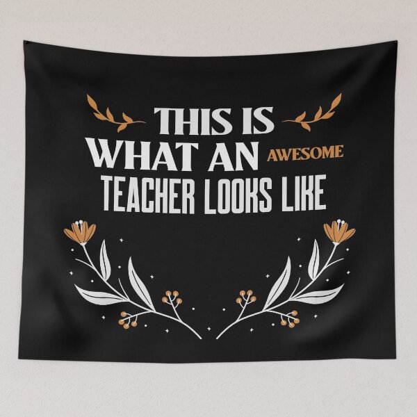 Item preview, This Is What An Awesome Teacher Looks Like designed and sold by Simona Balan.