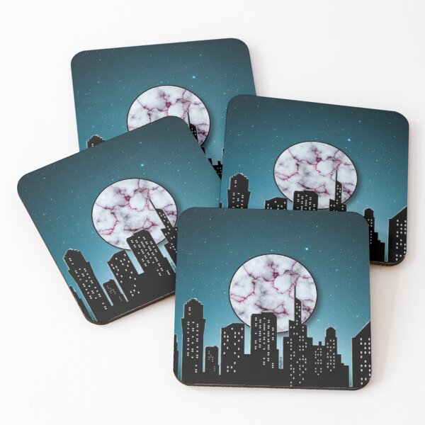 Item preview, Marble moon over the city designed and sold by Ninaeva.