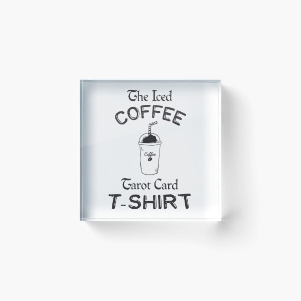 Item preview, The Iced Coffee Tarot Card  t-shirt  designed and sold by Perfectstyles.