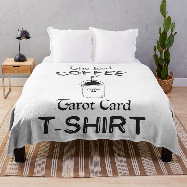 Item preview, The Iced Coffee Tarot Card  t-shirt  designed and sold by Perfectstyles.