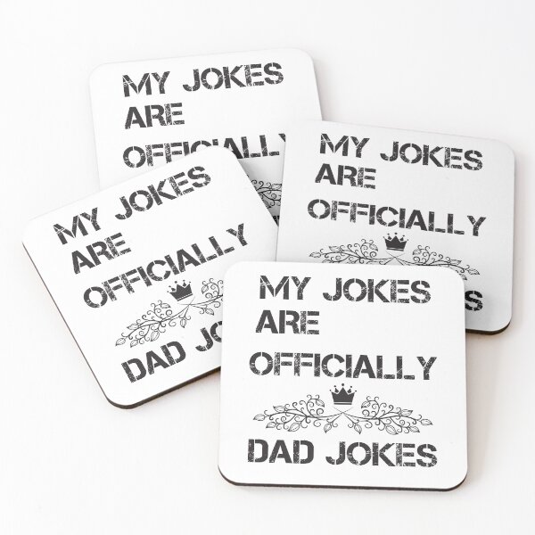 Artikelvorschau, Meine Witze sind offiziell Dad Jokes T-Shirt entworfen und verkauft von Perfectstyles.