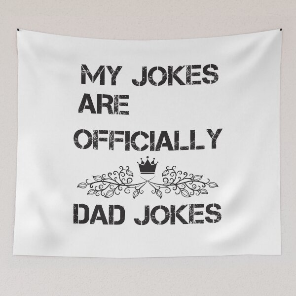 Artikelvorschau, Meine Witze sind offiziell Dad Jokes T-Shirt entworfen und verkauft von Perfectstyles.