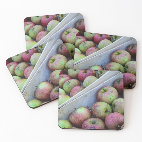 Item preview, Picked apples in wooden crates ready for sale designed and sold by Mahirov Shop.