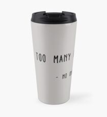 Never too many guitars Travel Mug