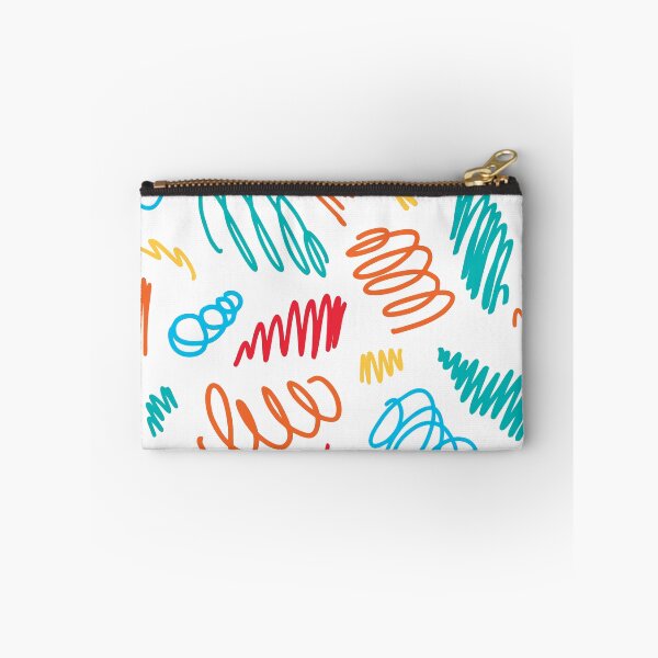 Item preview, Seamless colorfull pattern hand drawn scrawl sketch. Freehand scribble line drawing.  designed and sold by Kizuneko.