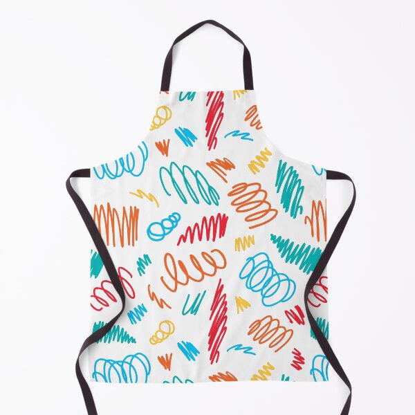 Item preview, Seamless colorfull pattern hand drawn scrawl sketch. Freehand scribble line drawing. designed and sold by Kizuneko.