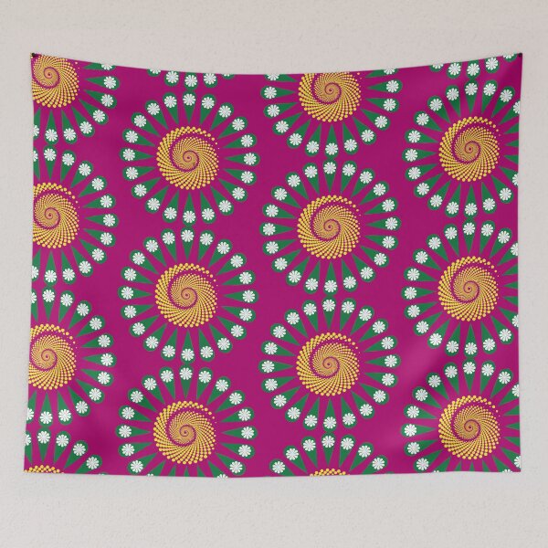 Item preview, Mandala Scrubs beautiful flowers pattern art designed and sold by SING2.