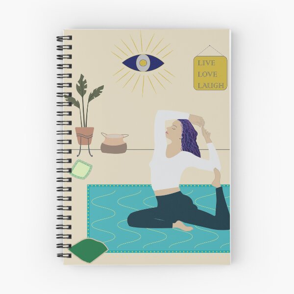 Item preview, yoga girl/ mediation girl/ live love laugh designed and sold by Svlgsm.